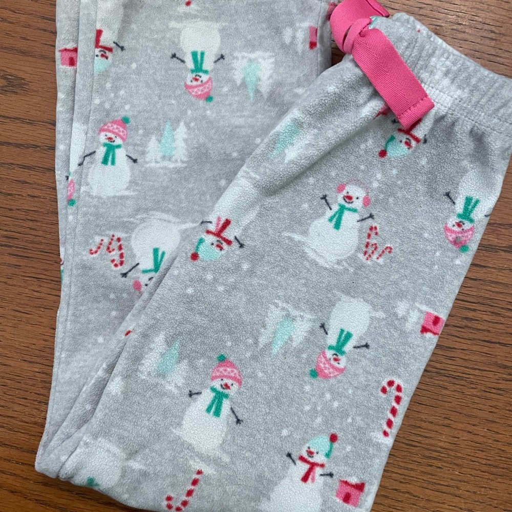 Carters fleece pajama pants size 6